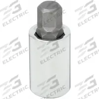 WESTWARD Socket Bit: 1/2 in Drive Size, Hex Tip, 17 mm Tip Size, 2 1/4 in Overall Lg, Fixed Insert (MPN 54TM98). Key specifications — attr1204765: Fixed Insert; attr1204767: WESTWARD.