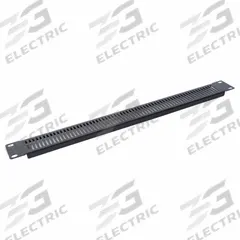 VIDEO MOUNT PRODUCTS Blank Space: 1 Rack Units, 19 in Overall Wd, 1 3/4 in Overall Ht, Black, Steel (MPN ER-1BV). Key specifications — Brand: VIDEO MOUNT PRODUCTS; Product Type: Blank Panel; Color: Black; Material: Steel.