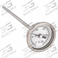 APPROVED VENDOR Dial Thermometer: 0°F to 250°F, ±1%@ 41 to 200°F, ±1.5%Otherwise Accuracy (MPN 1NFX3). Key specifications — Accuracy: ±1 % @ 41 to 200 °F, ±1.5 % Otherwise; Brand: APPROVED VENDOR.