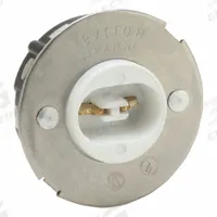 LEVITON Lampholder: Lamp Holder, Recessed Double Contact (R17d), 660 W Watt, 600V AC Volt, White (MPN 524). Key specifications — attr234509: Recessed Double Contact (R17d); attr234515: 600V AC; attr327041: Lamp Holder; attr239872: LEVITON; attr234516: White; attr234535: Double Contact.