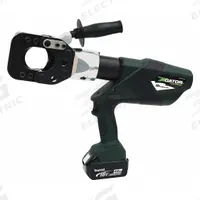 GREENLEE Cordless Wire Cutter: Makita 18V LXT, 5/8 in Guy Strand/5 mm ACSR, Pistol Grip, Guillotine (MPN ESG55LX11). Key specifications — attr531858: (2) Batteries; attr531873: Yes; attr531847: Makita 18V LXT; attr531859: 5/8 in Guy Strand; attr531884: Wire Cutter; attr531849: GREENLEE.