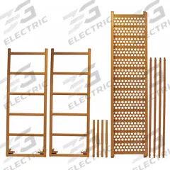 TELE-TOWER Height Extension Kit: Ht Extension Kit, Steel, Ht Extension Kits (MPN 1177-2296). Key specifications — Compatible with Grainger Part Number: 29EZ43; Color: Yellow; Compatible with Manufacturer Model Number: 1101-2296; Included Components: (4) Braces; Material: Steel; Product Type: Height Extension Kit; Series: Tele-tower; Brand: TELE-TOWER.