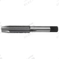 CLE-LINE Spiral Point Tap: #10-24 UNC, H3 / 2B, 2 Flute, Plug Chamfer, High Speed Steel (MPN C62155)
