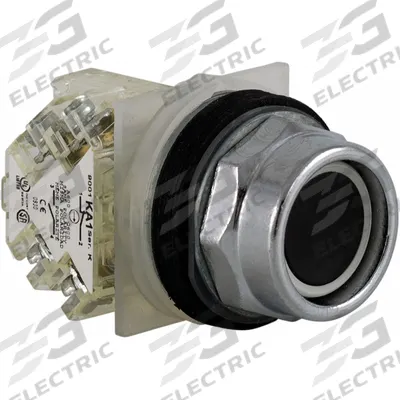SCHNEIDER Extended Push Button Operator: Non-Illuminated, Extended Profile, Metallic - Extended-Length Push Buttons