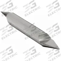 APPROVED VENDOR Engraving Tool: Pointed, Double End, Carbide, 30° Tip Angle, 0.008" Tip Dia (MPN 723-312250)