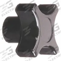DAVIES Hand Knob: 4 Point, Thermoset, 1/4"-20 Thread, 2 in Dia (MPN 2830). Key specifications — Brand: DAVIES.