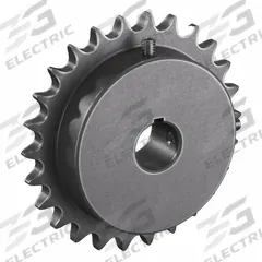 TRITAN Roller Chain Sprocket: 40, For 1/2 in Chain Pitch, 7/8 in Bore Dia, 26 Teeth, Steel (MPN 40BS26H X 7/8). Key specifications — Brand: TRITAN.