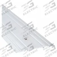 NATIONAL GUARD Door Threshold: Saddle, Aluminum, 4 ft Lg (MPN 513-4). Key specifications — Brand: NATIONAL GUARD; Transition Type: Fluted.