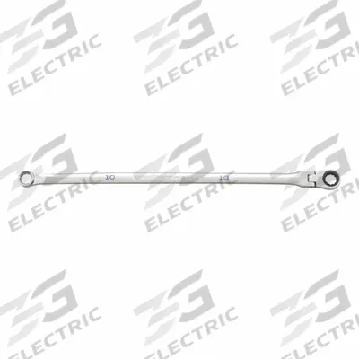 GEARWRENCH Ratcheting Box End Wrenches: Alloy Steel, Full Polish Chrome, 10 mm Head Size - Metric, Double End, 12-Point, Ratcheting Box End Wrenches