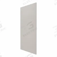HADRIAN Screen: Solid Plastic HDPE, Plastic, Bone, 48 in Ht, 18 in Wd, 1 in Thick, 1 in Overall Dp (MPN X20118-213). Key specifications — Door Swing: Left Hand In/Right Hand Out; Brand: HADRIAN; Color: Bone; Finish/Texture: Plastic.