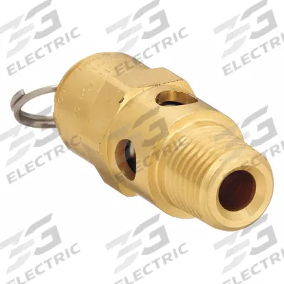 SPEEDAIRE Safety Valve,High Temp.,270sig: P09704A - Air Compressor Parts