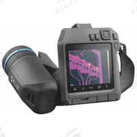 FLIR Infrared Camera: 12.5° x 12.5°, SD Card/USB/Wireless, 640 x 480, FLIR T800, 30 Hz Frame Rate (MPN FLIR T840-14). Key specifications — Focus Method: Manual; Manufacturer Part Number: FLIR T840-14; Brand: FLIR; Field of View: 12.5° x 12.5°; Intrinsic Safety: Not Specified Intrinsically Safe; Lens Angles Included: 14°; Features_Broad: IP Rated.