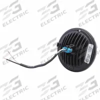 GROTE Tril 36 Bi-Volt Tractor: Round, LED, Bracket, Hardshell, Tractor Trailers, Black, ECE (MPN 63971). Key specifications — Housing Color: Black; Brand: GROTE; Electrical Connection: Hardshell.