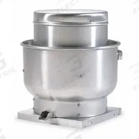 Centrifugal Upblast Exhaust Fan: Belt Drive, Includes Drive Pack, 14 3/4 in Wheel, 3,125 cfm, ODP (MPN 800ZP1). Key specifications — Brand: DAYTON; Base Shape: Square; Assembly: Assembled; Motor Enclosure: Open Dripproof; Nameplate Voltage: 115/208-230V AC; Mounting Location: Roof and Wall; For High-Static Pressure Applications: No; High-Efficiency Motor: No.