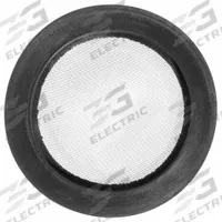 Cam and Groove Gasket: 1 1/2 in For Coupling Size, Black, 2 3/16 in Outside Dia, Flat with Screen (MPN ZUSA-CAM-E20S-1-1/2). Key specifications — Color: Black; Color Code Stripe: None; Metal Detectable: No; Durometer: 60A; Gasket Material: EPDM; Brand: USA INDUSTRIALS.