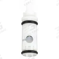 KISSLER Cartridge: For Moen Washerless Series, Use with Hot/Cold Water, Plastic, (1) Cartridge (MPN 46-0024). Key specifications — Compatible Series: Moen Washerless; For Water Temperature: Hot/Cold; Compatible Brand: Moen; Product Type: Cartridge; Includes: (1) Cartridge; Material: Plastic.