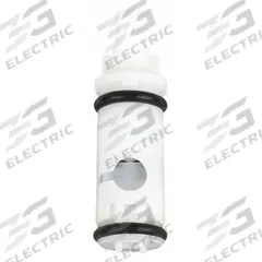 KISSLER Cartridge: For Moen Washerless Series, Use with Hot/Cold Water, Plastic, (1) Cartridge (MPN 46-0024). Key specifications — Compatible Series: Moen Washerless; For Water Temperature: Hot/Cold; Compatible Brand: Moen; Product Type: Cartridge; Includes: (1) Cartridge; Material: Plastic.