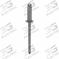 Blind Rivet,1 9/16 in L,1/8 in dia,PK500: Inch, 1 9/16 in Overall Lg, 15/32 in Body Lg, Dome, 500 PK (MPN U34130.012.0045). Key specifications — Brand: APPROVED VENDOR.