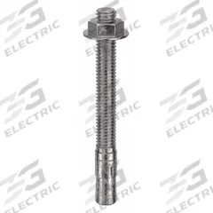 MKT FASTENING Wedge Anchor: 3 3/4 in Overall Lg, 3/8 in Dia, 3/8"-16 Thread Size, Plain, 20 PK (MPN 2738334). Key specifications — attr673140: MKT FASTENING; attr933664: Plain.