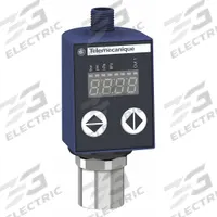TELEMECANIQUE SENSORS Fluid and Air Pressure Sensor: PNP, 11.6 psi – 145 psi, 1/4-18" NPT (MPN XMLR010G1P26). Key specifications — Brand: TELEMECANIQUE SENSORS; Electrical Connection Type: 4 Pin M12; Pressure Connection Type: 1/4-18" NPT.