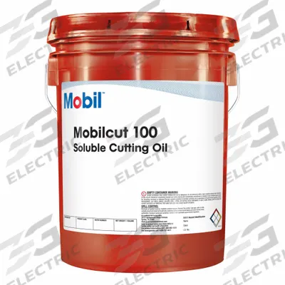 MOBIL Cutting Oil: Mobilcut 100, 5 gal, Pail (MPN 121096) - Soluble Cutting Oils for All Metals