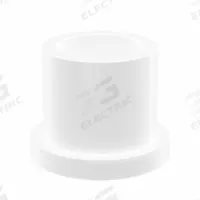 OILITE Flanged Sleeve Bearing: PTFE, 3/8 in Bore, 1/2 in OD, 1/2 in Overall Lg, White, 10 PK (MPN VF-0608-04B). Key specifications — Brand: OILITE; Color: White.
