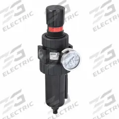 PARKER Filter-Regulator: 07E Series, 3/4 in NPT, 90 cfm, 5 micron, 125 psi Max Op Pressure, Zinc (MPN 07E44B18AC). Key specifications — attr109419: PARKER; attr109429: Zinc; attr109463: Yes; attr109467: Nitrile; attr109468: 07E.