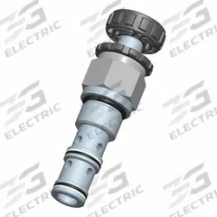 BUCHER HYDRAULICS Cartridge Valve: Screw-In, Screwdriver Adjustment, C12-30 Valve Cavity Size, PRRS (MPN PRRS-12-N-K-0-15). Key specifications — attr1012059: PRRS-12-N-K-0-15; attr1250696: PRRS; attr1011660: Nitrile; attr1011632: Screwdriver; attr1011635: BUCHER HYDRAULICS; attr1011636: Steel; attr1011644: C12-30.
