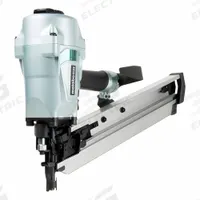 METABO HPT Air Nail Gun: Framing, 21°, Plastic, 3/8 in NPT, Bump/Sequential, Strip Collation (MPN NR90AC5M). Key specifications — attr1320923: METABO HPT; attr1320894: Bump.
