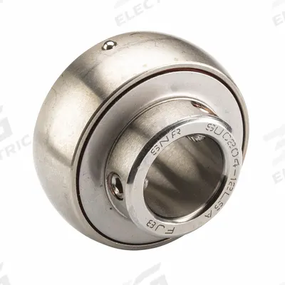 NTN Insert Bearing: SUC206-19FG1, 1 3/16 in Bore, 2 7/16 in OD, 0.748 in Outer Ring Wd - General Purpose Spherical Insert Bearings