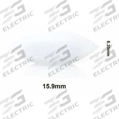 SP SCIENCEWARE Stirring Bar: Egg, Alnico, 15.9 mm Overall Lg, 6.35 mm Dia, Autoclavable - Egg Shaped Stir Bars