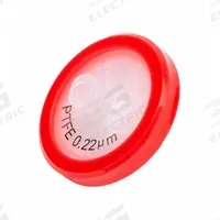 GLOBE SCIENTIFIC Syringe Filter: Non-Sterile, 0.22 um Pore Size, 100 mL Max Capacity - mL, Male (MPN SF-PTFE-H-2230). Key specifications — Housing Material: Polypropylene; Inlet Connection Gender: Female; Inlet Connection Type: Female Luer Lock; Outlet Connection Gender: Male; Brand: GLOBE SCIENTIFIC; Compatible Product Type: Male Luer Slip Outlet; Filter Material: PTFE; Outlet Connection Type: Male Luer Slip.