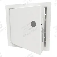 BABCOCK-DAVIS Access Door: 24 in Ht, 18 in Wd, Piano Hinge, Exposed Flange, Steel, Powder Coated (MPN BSTM1824). Key specifications — Brand: BABCOCK-DAVIS; Hinge Type: Piano; Metal Material Gauge: 16 ga (Frame); Mounting Location: Wall; Flange Type: Exposed; Material: Steel.