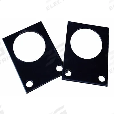PINNACLE Scale Floor Anchor Plate: 6 in Overall Lg, 6 in Overall Wd, 1/4 in Overall Ht - Material Handling