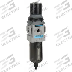 WILKERSON Filter-Regulator: B18 Series, 3/8 in NPT, 158 cfm, 5 micron, 0 psi to 125 psi, Aluminum (MPN B18-03-FL00B). Key specifications — attr109419: WILKERSON; attr109429: Aluminum; attr109463: No; attr109467: Nitrile; attr109468: B18.