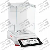 OHAUS Lab Scale: 220 g Capacity, 0.01 mg Readability, 0.02 mg Repeatability, 0.2 mg Linearity, Metal (MPN EXR225). Key specifications — Brand: OHAUS; Display Type: TFT Touchscreen.