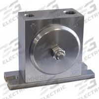 MILLENNIUM Pneumatic Vibrator: 575 lbf, 10,000 vpm, 3/8 in NPT, MHISS, 70 dBA, Stainless Steel (MPN MHISS-320). Key specifications — attr671163: 70 dBA; attr671170: 675 lbf @ 60 psi; attr671165: 10,000 vpm @ 80 psi; attr671184: 3/8 in; attr671185: NPT; attr671192: NPT; attr671193: 1/2 in; attr671175: MILLENNIUM.