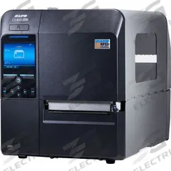 SATO Barcode Label Printer: Direct Thermal/Thermal Transfer, 4.09 in Max. Print Wd, Push Button (MPN WWCLP1C01-NAR). Key specifications — Print Speed: 14 in/sec; Screen Type: Push Button; Wire Communication: Wireless (wifi); Printer Series: CL4NX +; Brand: SATO; Printer Connectivity: USB.
