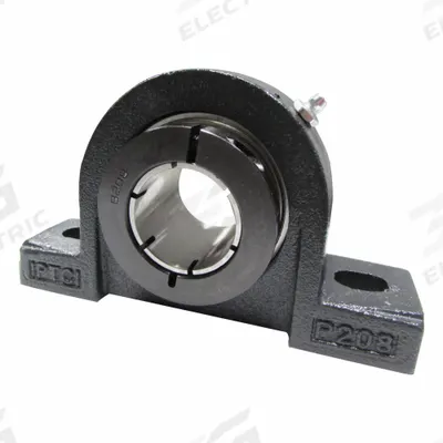 IPTCI BEARINGS Pillow Block Ball Bearing Mounted Units: 1 in Bore, Cast Iron - General Purpose Pillow Block Ball Bearings