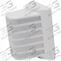 CREST HEALTHCARE SUPPLY Corridor Light: Compatible with Nurse Call System, 4 5/16 in Overall Wd (MPN NCLED6CC). Key specifications — Manufacturer Part Number: NCLED6CC; Color: White; Voltage: 14V DC; Brand: CREST HEALTHCARE SUPPLY; Call Station Type: Corridor Light; Material: Plastic; Compatible Product Type: Nurse Call System; Part Type: Corridor Light.