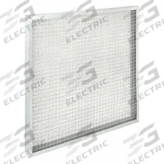 GRAINGER Washable Metal Air Filter: 24 in x 24 in x 2 in, Galvanized Steel, Mesh (MPN 2GFT8). Key specifications — Brand: GRAINGER; Media Material: Galvanized Steel; Frame or Header Material: Galvanized Steel; Air Filter Construction: Mesh; Air Filter Item: Washable Metal Air Filter.