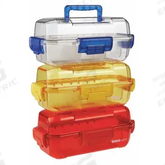 Utility Carrier: 15 in Overall Lg, 7 3/4 in Overall Wd, 6 1/4 in Overall Ht, Polycarbonate, Yellow (MPN 120078). Key specifications — Material: Polycarbonate; Brand: HEATHROW SCIENTIFIC; Product Type: Transport Box; For Use With: Duraporter® Sealed Specimen or Sample Transport Box/Tote.