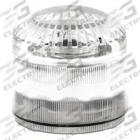 FEDERAL SIGNAL Beacon Warning Sounder Light: 120 to 240V AC/12 to 24V AC/DC, 3 29/32 in Overall Wd (MPN SLM600C). Key specifications — Manufacturer Part Number: SLM600C; Brand: FEDERAL SIGNAL; Connection Type: NPN/PNP; Mounting Location: Wall Mount; Operating Voltage: 120 to 240V AC.