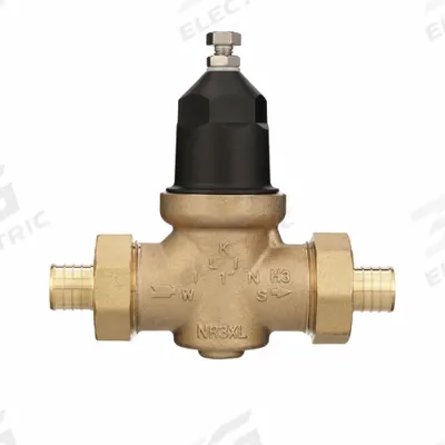 WILKINS Water Pressure Reducing Valve: 1 in Pipe Size, Cast Bronze, 15 psi to 75 psi - Standard Capacity Water Pressure Regulators