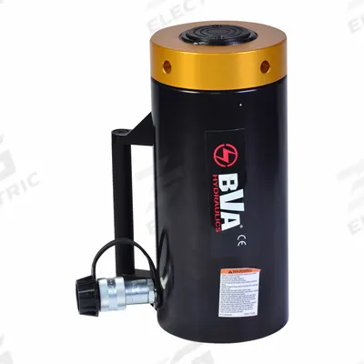 BVA HYDRAULICS Lock Nut Hydraulic Rams: 50 ton Nominal Capacity, 6 in Nominal Stroke Lg - Lightweight Lock Nut Rams