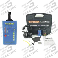 SUPERIOR ACCUTRAK Ultrasonic Leak Detector: Ultrasonic Leak Detector, 42 kHz Max Freq Response (MPN VPE PRO-PLUS). Key specifications — Brand: SUPERIOR ACCUTRAK; Includes: VPE Leak Detector.