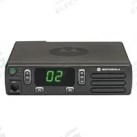 MOTOROLA Vehicle-Mounted Two-Way Radio: VHF, Analog, 25 W, 16 Channels, Numeric, CM200d (MPN CM200d AAM01JNC9JC1). Key specifications — FCC License Required: Yes; Radio Type: Vehicle-Mounted.