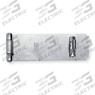 APPROVED VENDOR Hasp: Steel, 1 1/8 in Ht, 4 1/2 in Lg - Conventional Hasps