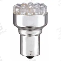 HAMSAR Compact LED Bulb: LED, Single Contact Bayonet (BA15s), (S) Sign, S8, 1156, 12V AC, 1.4 W Watt (MPN 3JYN6). Key specifications — Light Color: Amber; Trade Number: 1156; Voltage: 12V AC; Brand: HAMSAR; Bulb Shape: S8.