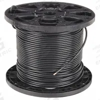 CAROL Hookup Wire: 8 AWG Conductor Size, Black, 500 ft Overall Lg, 600 V Volt (MPN 76843.38.01). Key specifications — Brand: CAROL; Product Type: Machine Tool Wire; Standards: CSA; Series: Hook Up Wire; Manufacturer Part Number: 76843.38.01.